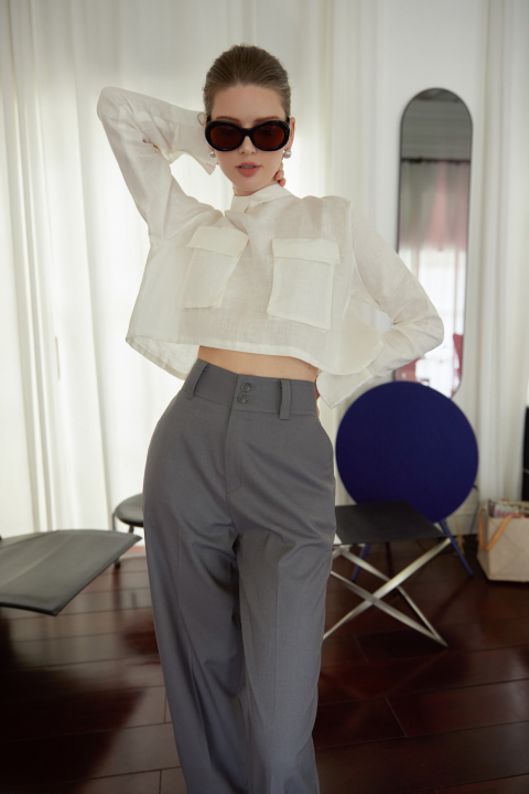 VANDA GREY PANTS